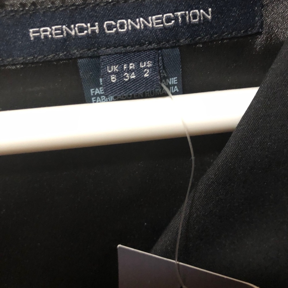 French Connection Black Cocktail Dress